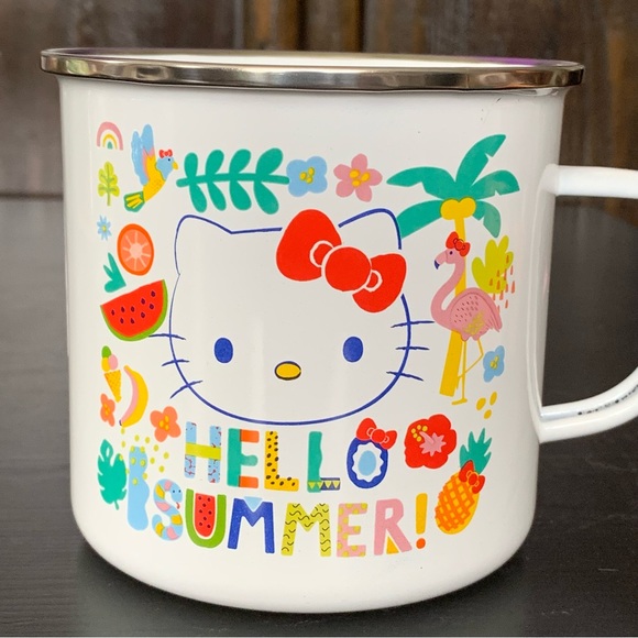 Hello Summer - Hello Kitty 20oz Metal Camper Mug - Picture 2 of 6